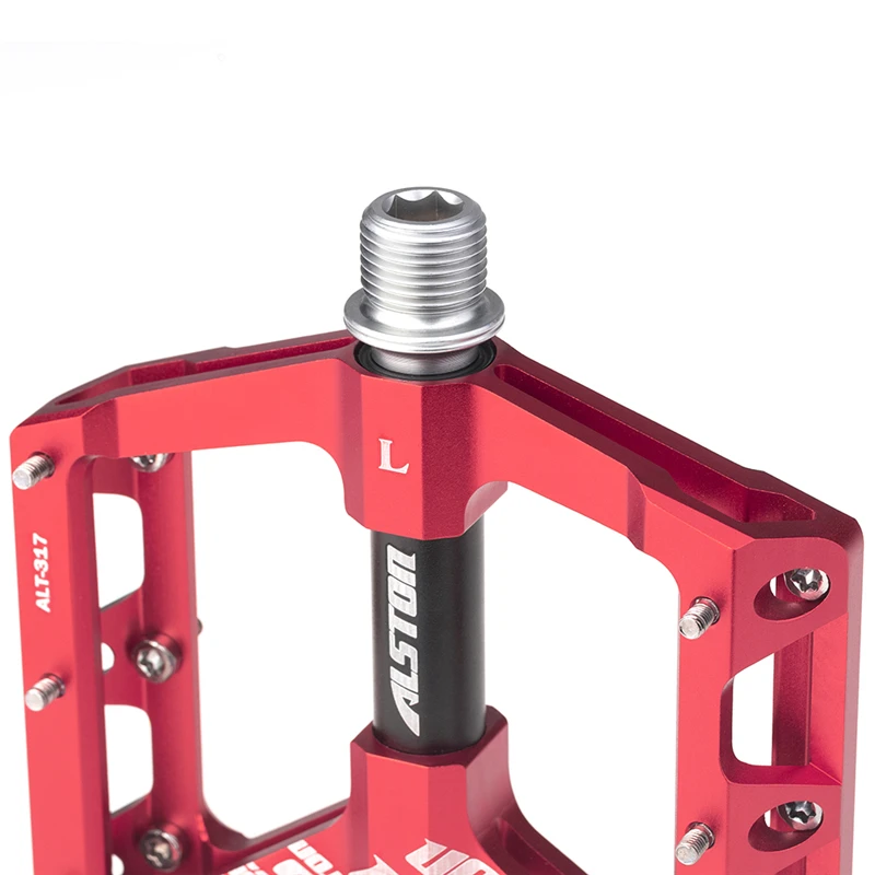 Ansjs MTB велосипедные педали горные Нескользящие велосипедные педали на платформе велосипедные Плоские Педали из сплава 9/1" 3 подшипника для шоссейных MTB Fixie велосипедов