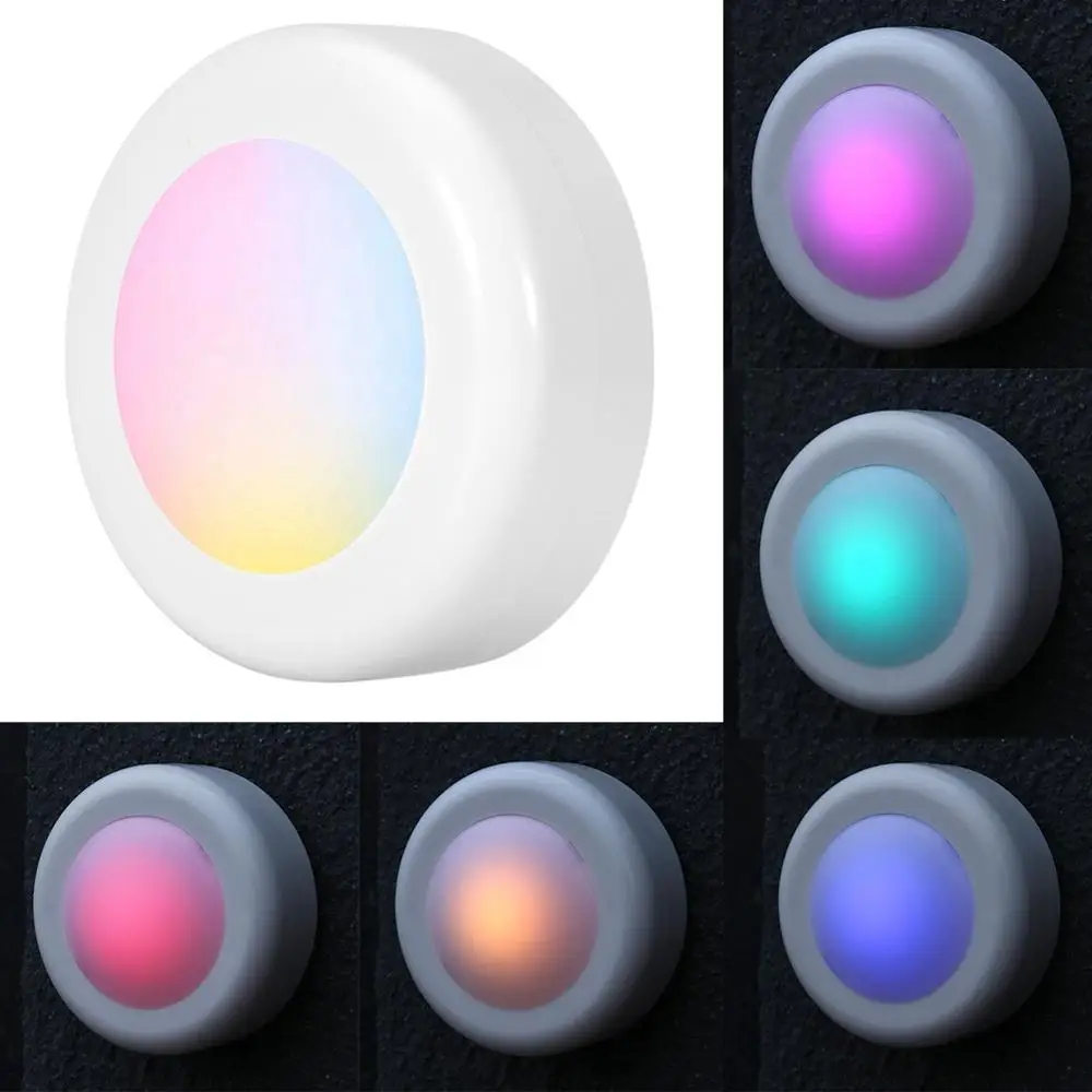 Беспроводной настенный RGB светильник 13 цветов приглушаемая лампа для ночного