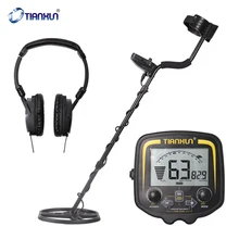 Metal-Detector TX-850 Underground High-Sensitivity Easy-Installation Metal Detecting Tool with LCD-Display Earphone