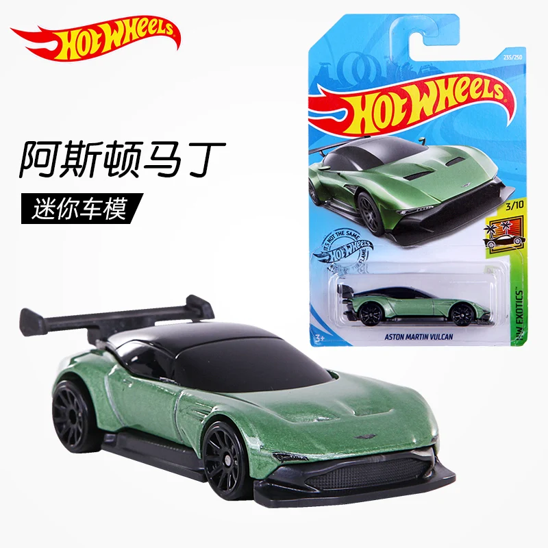 Популярные колеса 1:64 ASTON MARTIN VULCAN Super run HW EXOTICS Коллекционная модель для литья