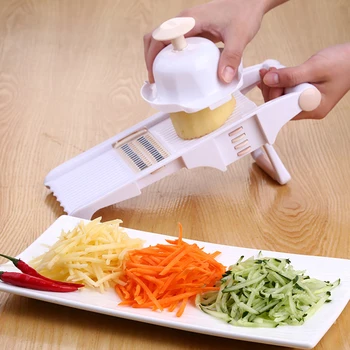 

Kitchen Vegetable Cutter Shredder Multi-function Household Stainless Steel Potato Chopper Slicer Shredded Grater Slice Gadget