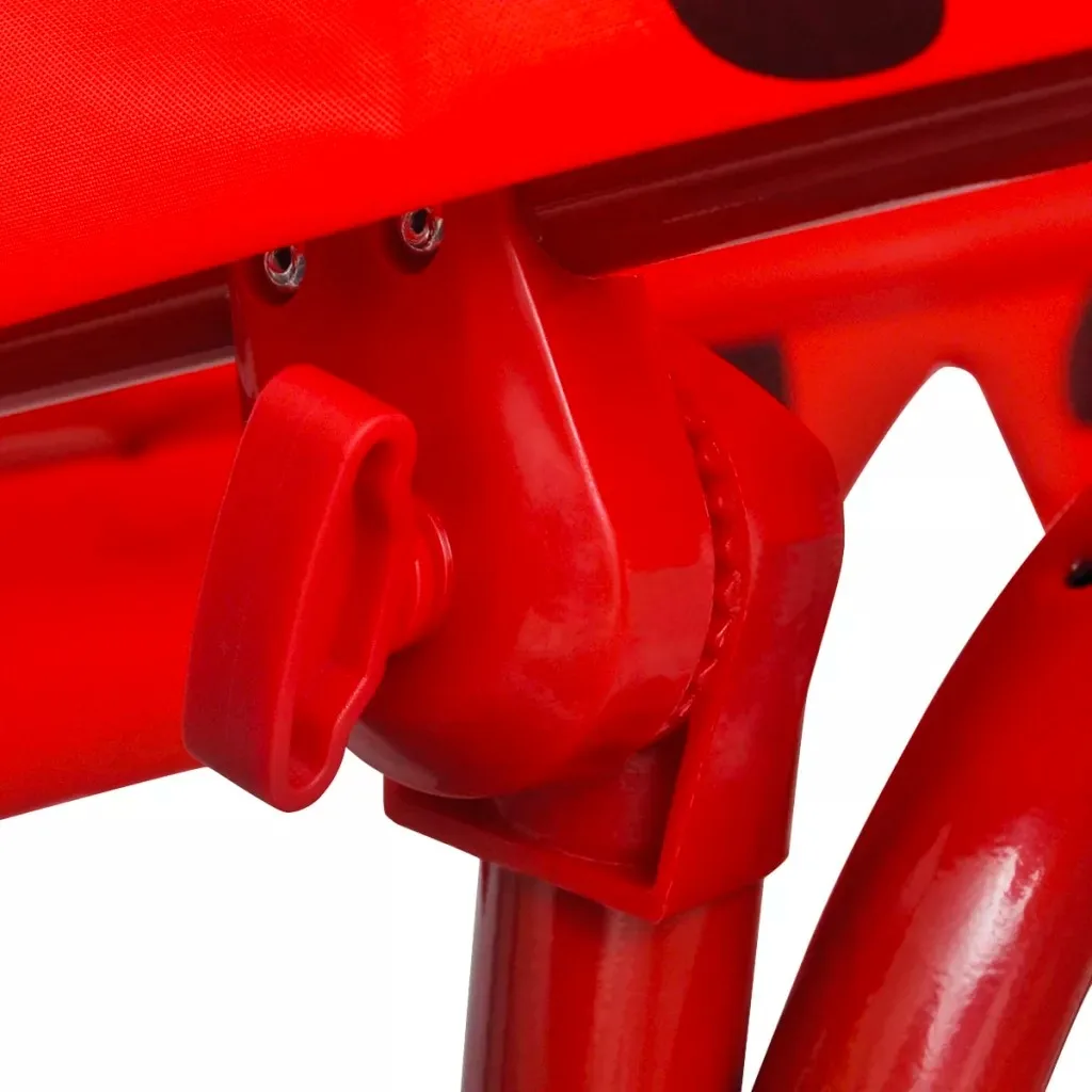 VidaXL Kids Swing Seat With A Sunshade Canopy Easy Assembly Red 115 X 75 X 110 Cm Perfect For Children Outdoor Furniture VidaXL Kids Swing Seat With A Sunshade Canopy Easy Assembly Red 115 X 75 X 110 Cm Perfect For Children Outdoor Furniture