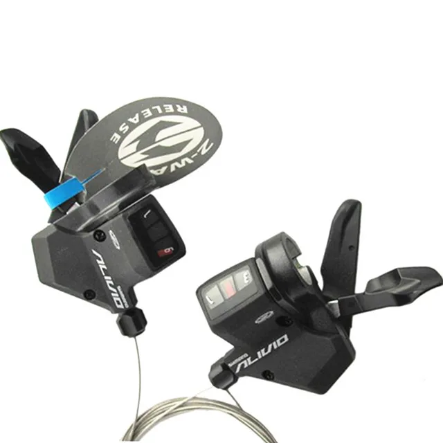 SHIMANO ALIVIO SL-M430 относится к 9 S/27-скорость горный велосипед Сплит набора Передняя передача Черный Совершенно аппарат не Привязанный к оператору сотовой связи