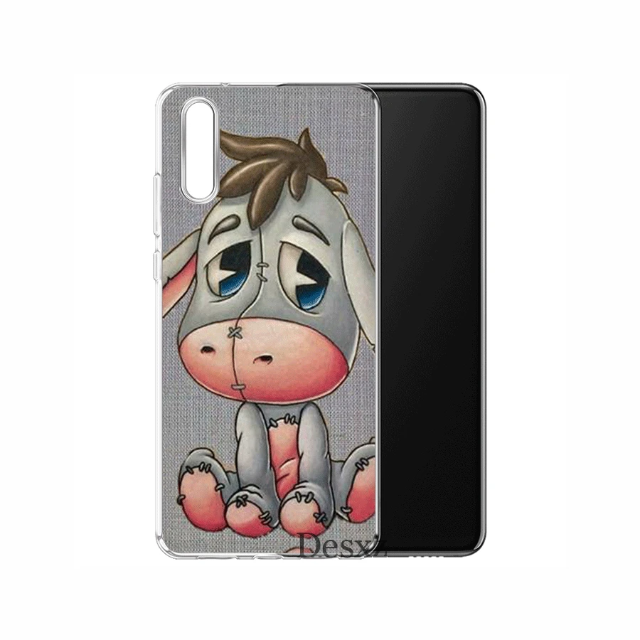 Чехол для мобильного телефона huawei P Smart Z Plus P30 P20 P10 P9 P8 Lite Pro, Жесткий Чехол Eeyore Donkey Shell