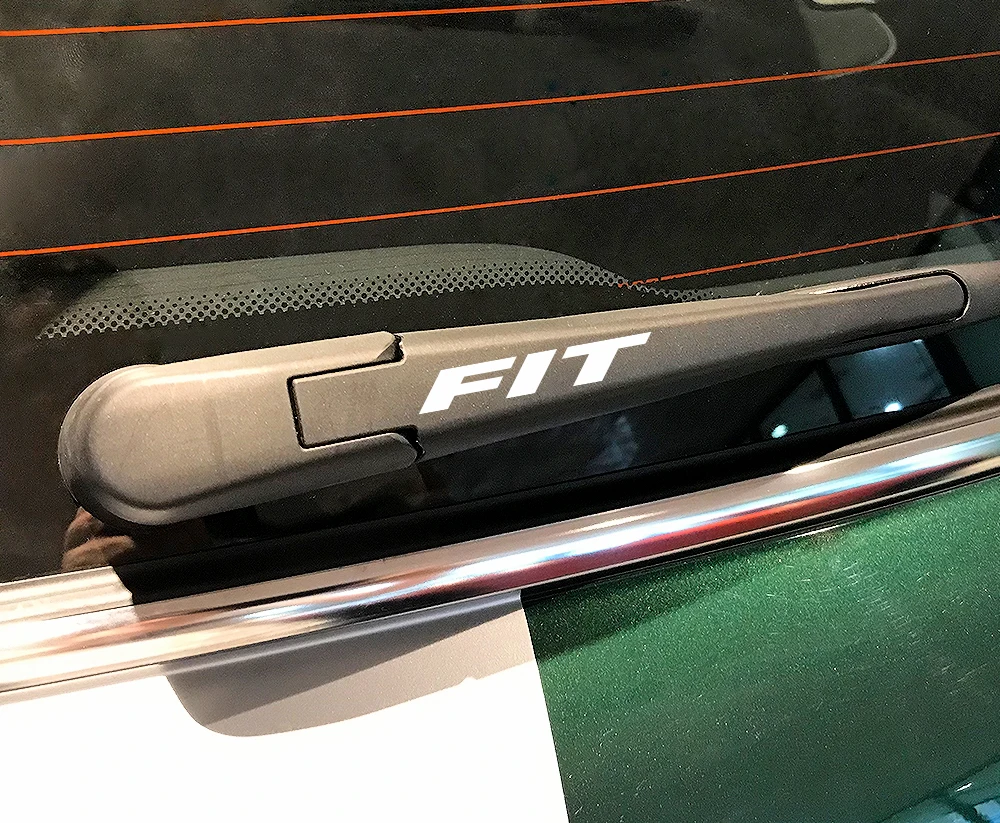 4 шт. автомобиля стеклоочиститель Виниловые наклейки Наклейка для Honda Fit Mugen Insight type S VTEC DOHC Modulo Vezel Pilot HR-V аксессуары для CR-V