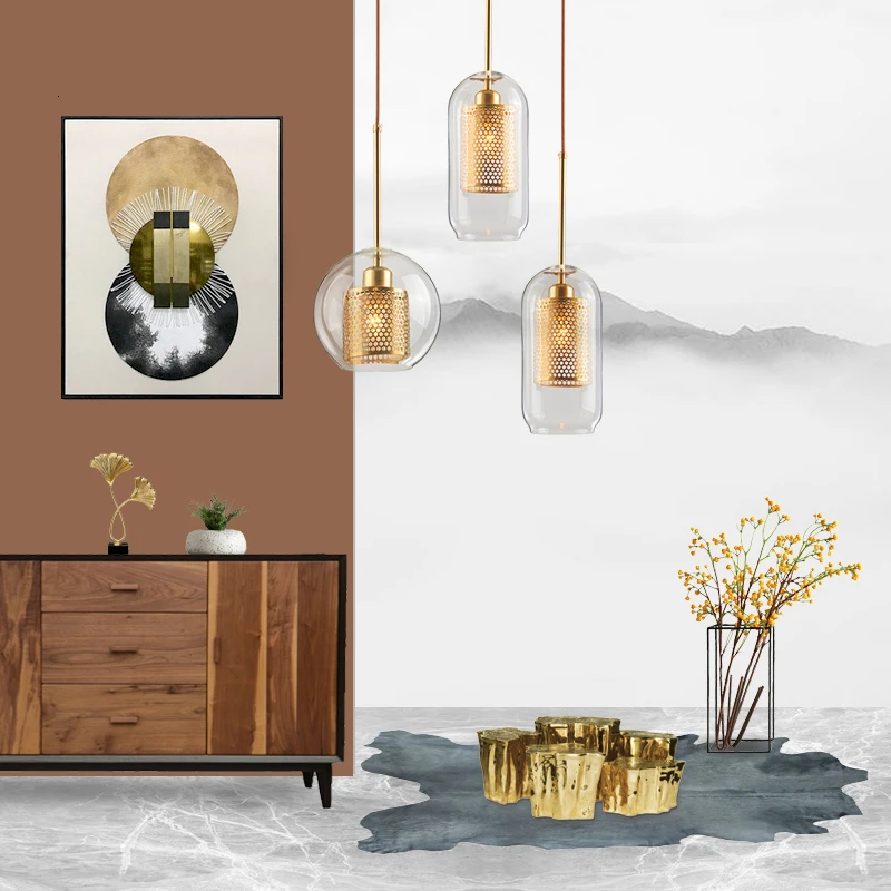 

Head A Chandelier Northern Europe Designer Concise Bar Counter Exhibition Room Personality Model Between Bedside A Chandelier