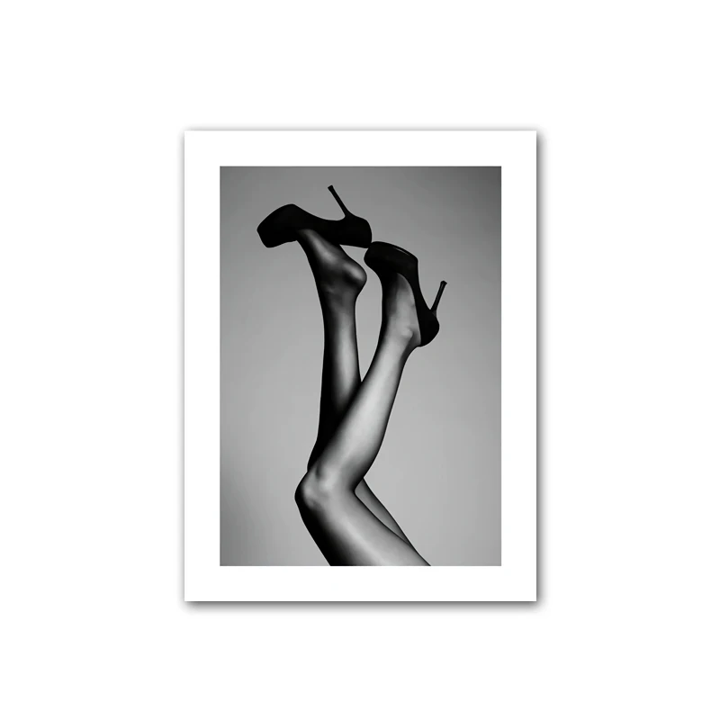 Modern-Monochrome-With-A-Twist-Posters-And-Prints-Legs-Shoes-Wall-Art-Picture-Canvas-Poster-Nordic (8)