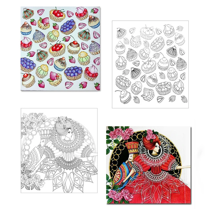 1-Pc-24-Pages-Mixed-Styles-Relieve-Stress-Kids-Adult-Art-Mandalas-Painting-Drawing-Toys-Secret (5)