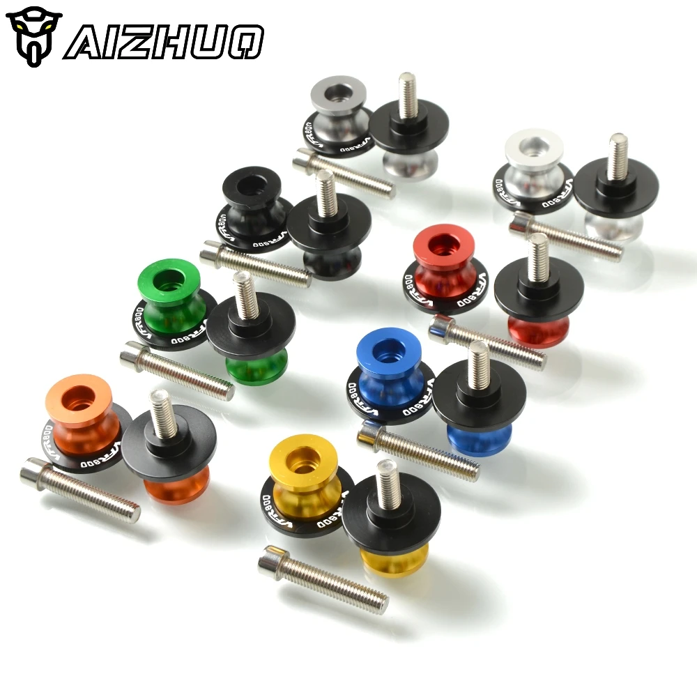 Motorcycle Accessories M8 Swingarm Sliders Spools Stand Screws For Honda VFR 800 VFR800 1998 1999 2000 2001