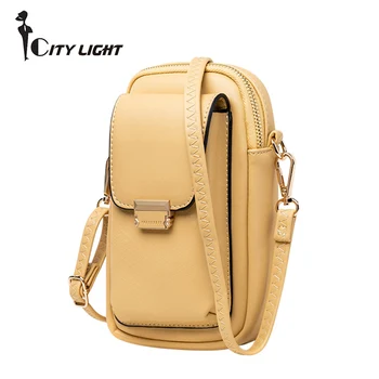 

New Multifunctional Mobile Phone Bag Female Messenger Bags Mini Women Shoulder Bag Fashion Flap