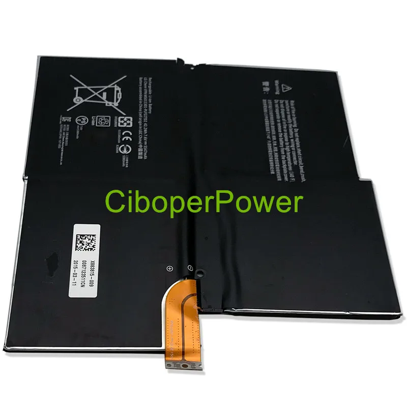 Качественный Аккумулятор для ноутбука G3HTA005H 7,6 V 42.2Wh 5547MAh для PRO 3 1631 1577-9700