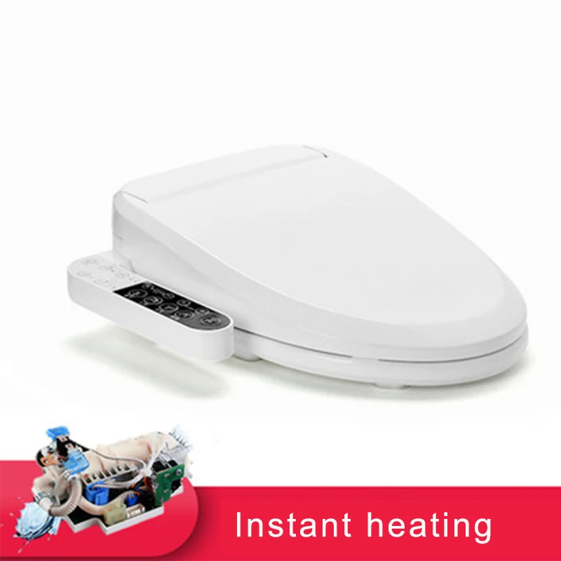 A1-instant heat Wetips медицинское ABS умное сиденье для унитаза мгновенный нагрев термальное хранение автоматическое домашнее бесшумное закрытое электрическое биде для туалета крышка - Цвет: A1-instant heat