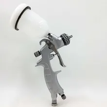 Free shipping Mini Repair spray gun Gravity feed noz 1.0 mm for Painting coating spray gun w/t 250ml cup