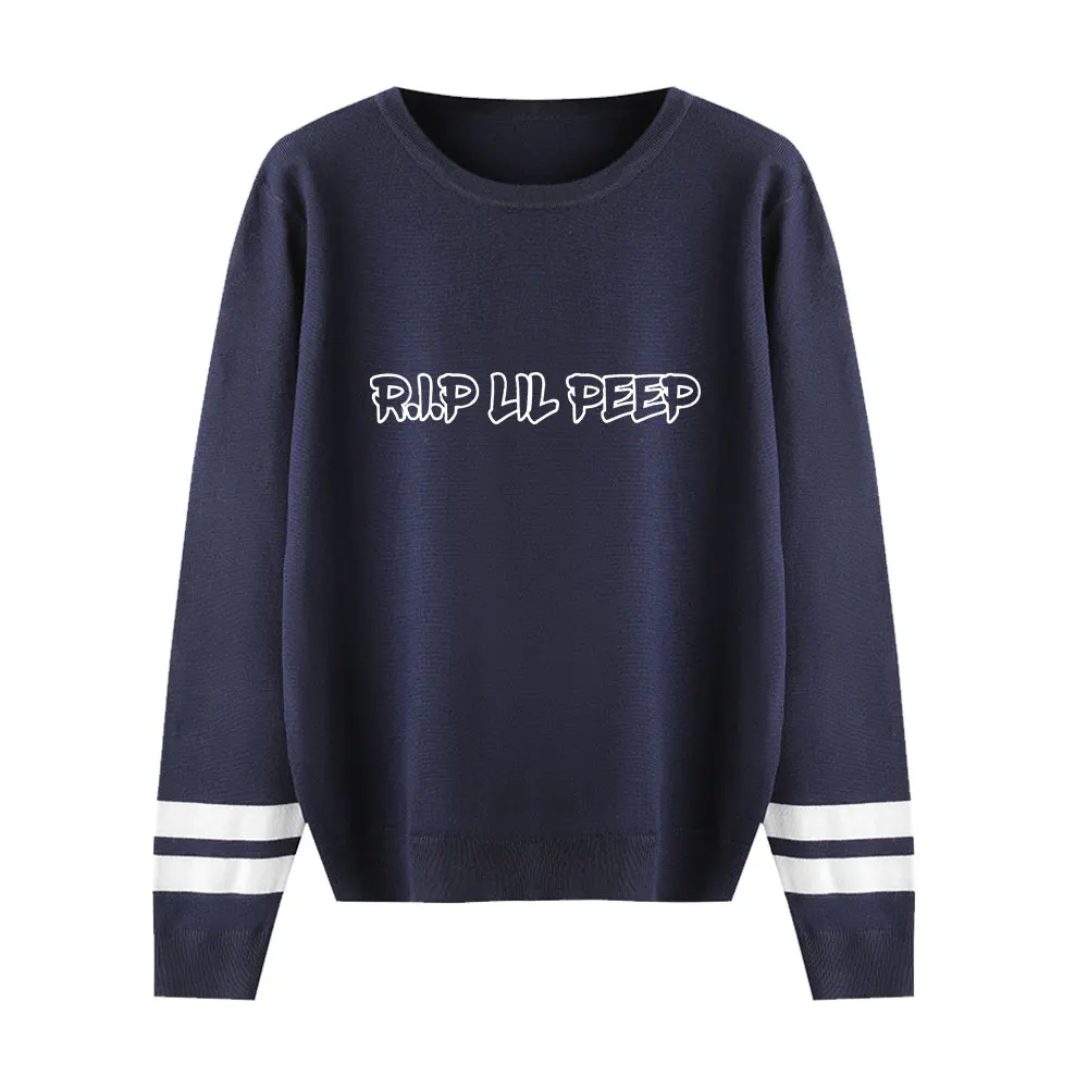 Модный бренд Лидер продаж lil peep свитер для мужчин/женщин Модный классический Harajuku стиль принт lil peep свитер Повседневный пуловер Streetwe