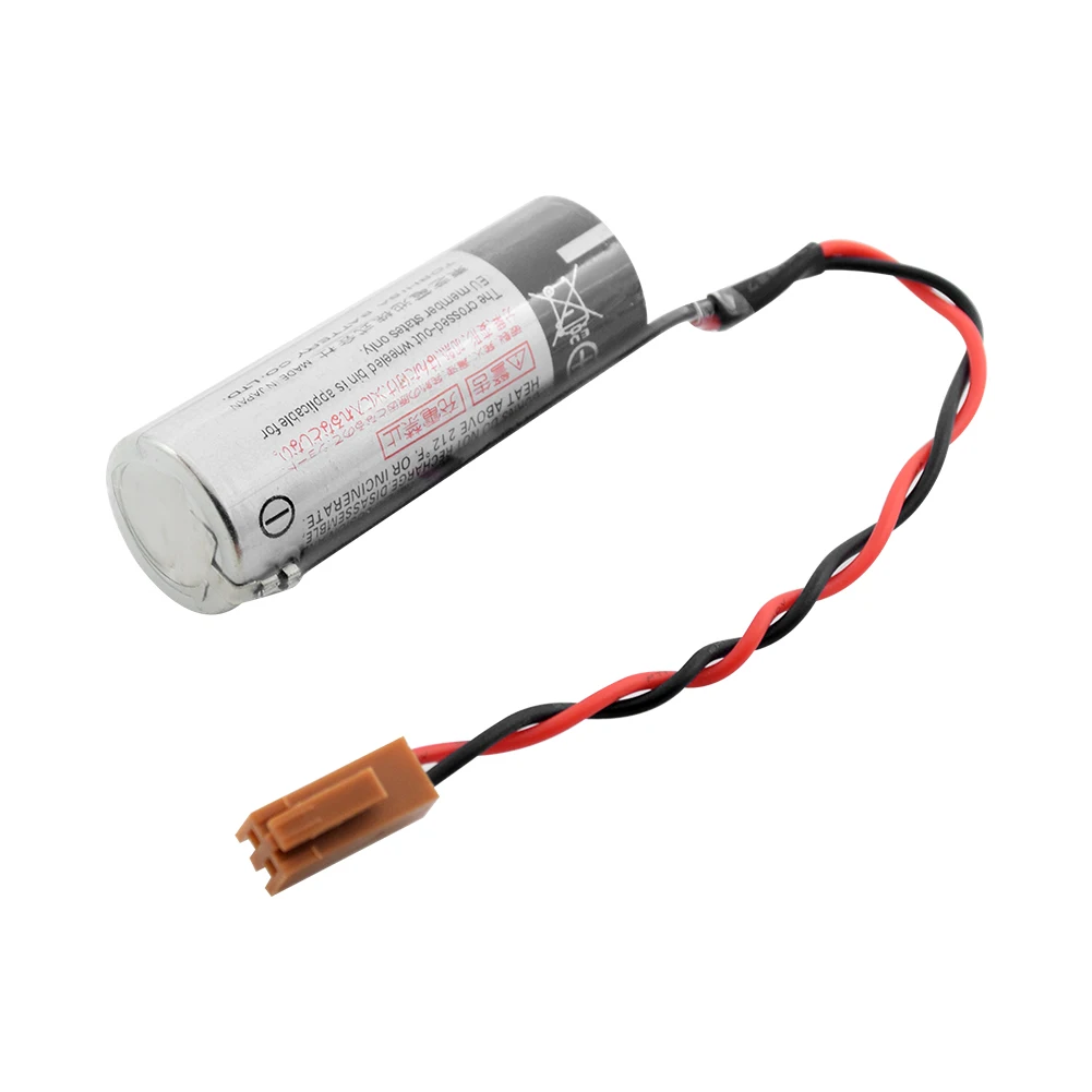 YCDC 3,6 V 2700mAh ER17500V PLC батарея для Toshiba CNC система CS1W-BAT01 резервные батареи для C4