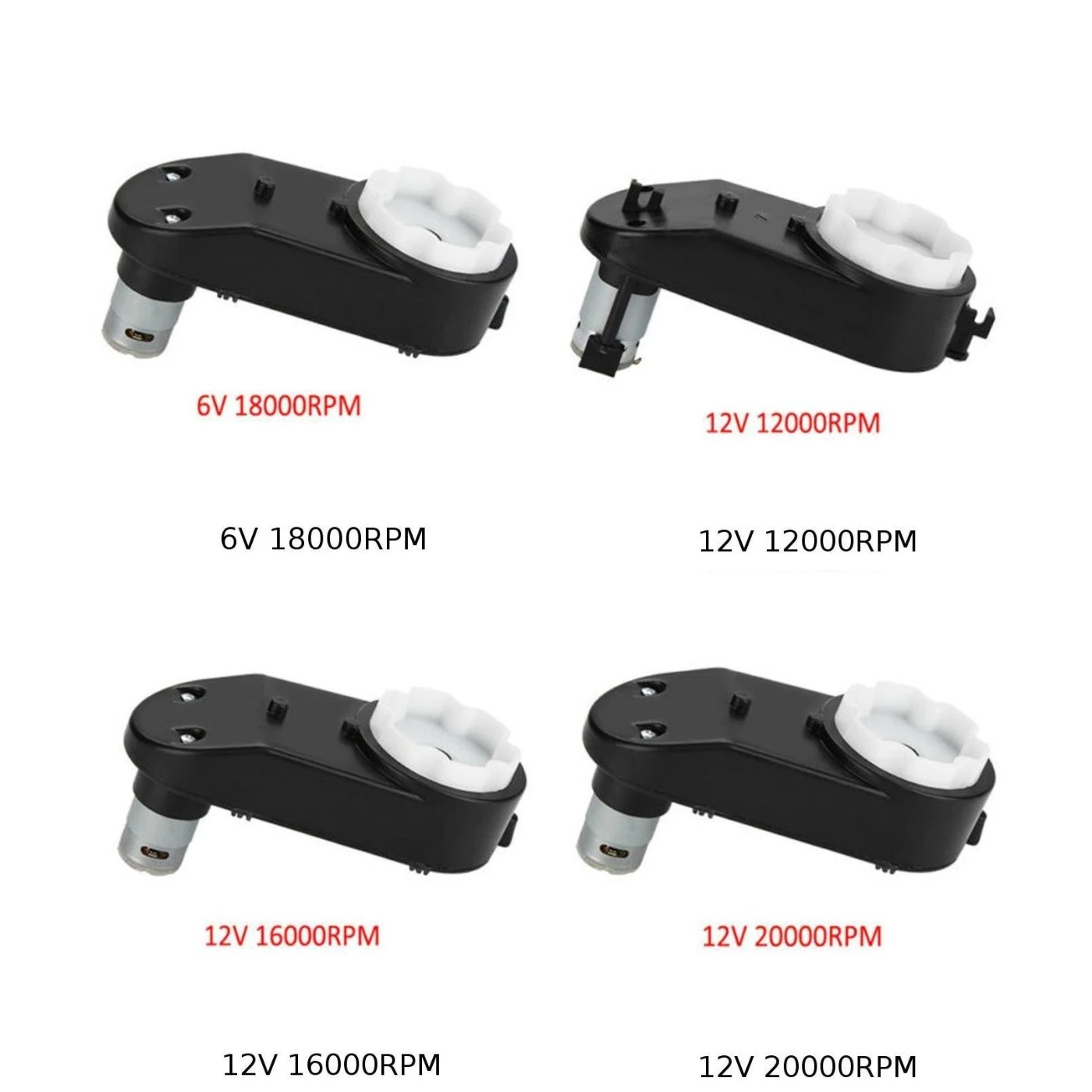 1* Электродвигатель с коробкой передач 6/12V 12000-20000RPM Электрический мотор коробка передач для детей езда на автомобиль игрушечный мотоцикл запчасти новое поступление