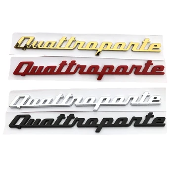 

Auto Trunk Nameplate Stickers ABS Emblem Badges For Maserati Logo Levante Quattroporte Ghibli Gran Turismo Car Accessories