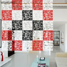 12 шт., украшение для дома, модная бабочка, птица, цветок, висячая экранная разделительная панель, занавеска для дома, белый/черный/красный