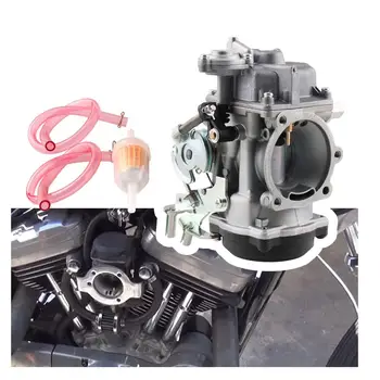 

HiMISS Motorcycle Modification Carburetor Motorcycle Spare Carburetor for Davidson Softail 1988 - 2017