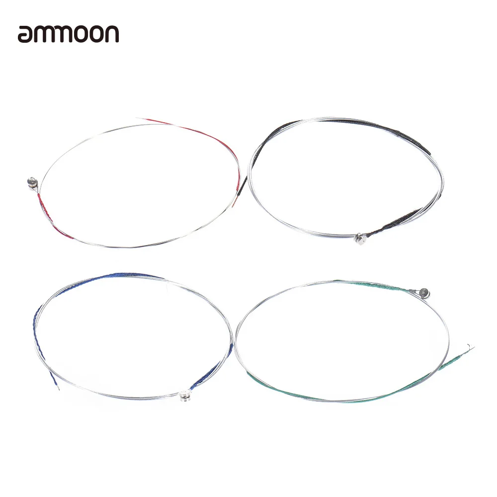 Высококачественные Струны для скрипки ammoon размеры 1/2 и 1/4 стальные струны G D A