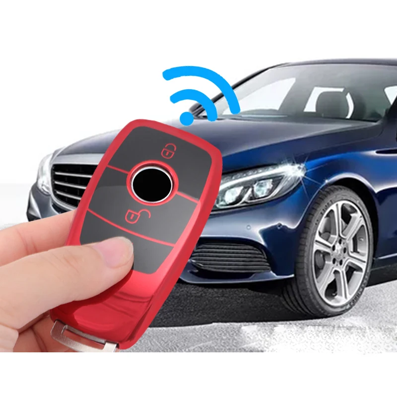 Чехол для ключей автомобиля из ТПУ для Mercedes Benz W213 E класс S класс для Mercedes Benz E350e чехол для ключей для Mercedes Benz аксессуары