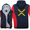 XRP (Ripple) Hoodies Men Cool Winter Thicken Wool Liner Cryptocurrency Crypto Sweatshirts Pullover 5
