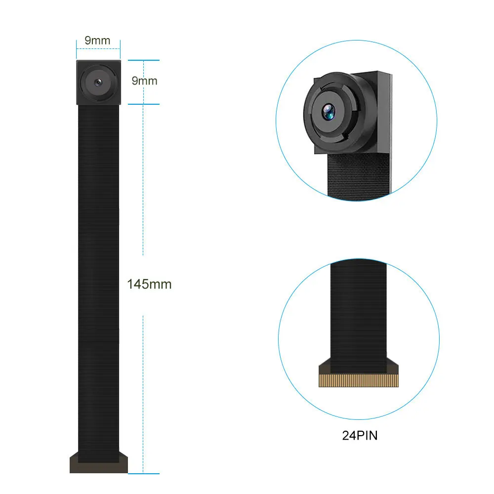  1080P Lens for Mini Wifi Wireless Camera CCTV camera Security Camera system parts only camera lens - 32964048133