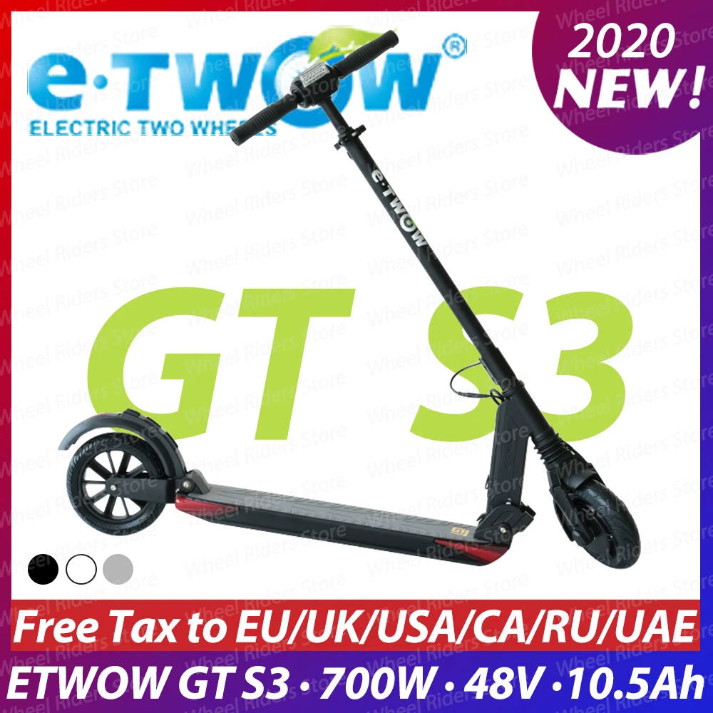 2020 Baru Asli E Twow S3 Booster GT S3 Skuter Etwow Dua Roda 700 W  Skateboard Penyelamat|Skuter Listrik| - AliExpress
