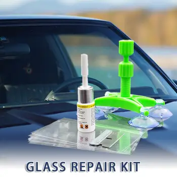 

Car Windshield Repair Kit Windshield Glass Resin Repair Tool Kit For Auto Glass Windshield Crack Chip Scratch Chips Cracks