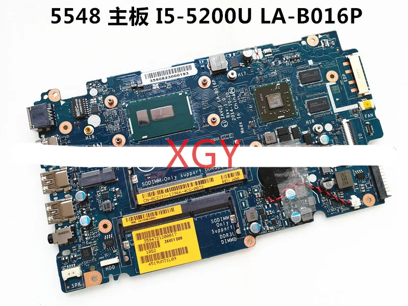 

FOR Dell 5548 5448 motherboard C2Y1X I5-5200U ZAVC1 LA-B016P 100% Test ok