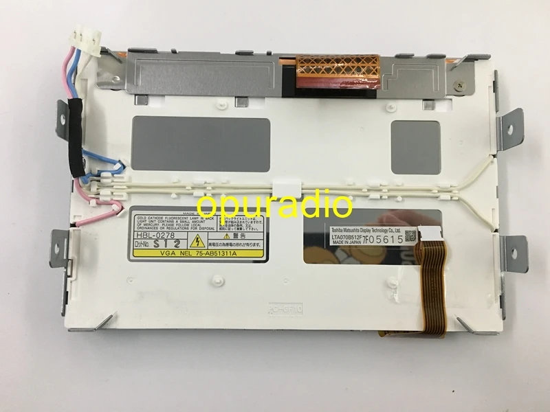 Оригинальный Новый LTA070B512F ЖК-дисплей 7 &quotавтомобильный DVD НАВИГАЦИЯ LCD сенсорный