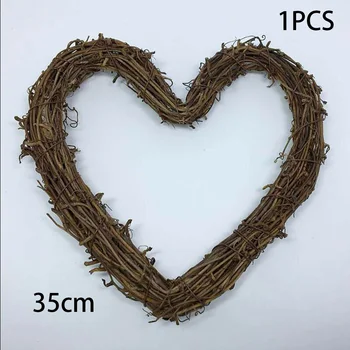 

Party Christmas Artificial Vine Ring Wedding 25CM/35CM Christmas Tree Wreath