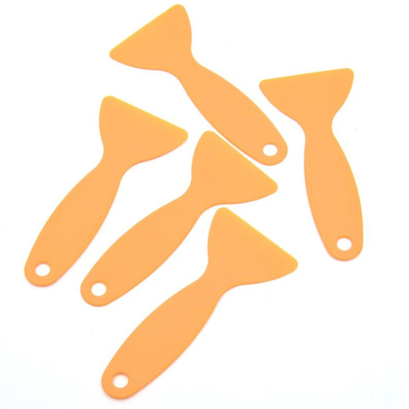 5pcs Plastic Blade Car WIndow Glass Vinyl Decal Sticker Adhesive Installation Tool Paint Glue Removal Removal Cleaner Squeegee razor blade scraper car sticker remover vinyl squeegee window tinting squeegee window scraper tool automotive film tools window scraper razor blade scrapers car film scraper glue removal scraper