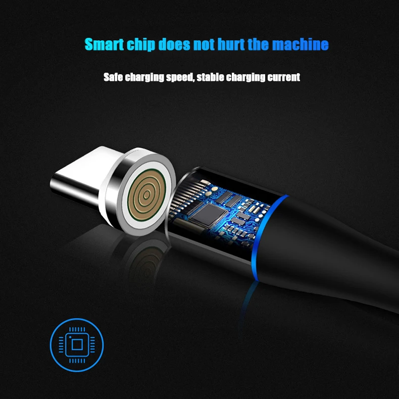 Магнитный usb-кабель для быстрой зарядки USB type C кабель магнитное зарядное устройство для зарядки данных Micro usb кабель мобильного телефона кабель USB шнур