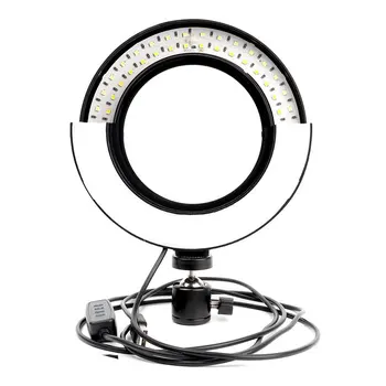 

Live Dimmable Desktop Multifunctional Ring Light 3 Color Led Mobile Phone Beauty Facial Selfie Photography Fill Light