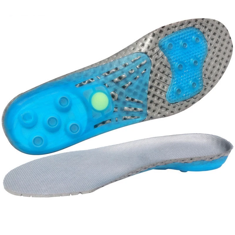 Insoles Foot Care For Plantar Fasciitis Orthopedic Massaging Shoe Inserts Shock Absorption Shoe Pad Unisex