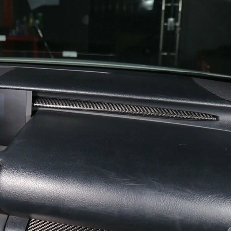 Pcmos углеродное волокно центральная консоль полоса отделка Подходит для LEXUS IS250/300/350 2013- аксессуары для интерьера Новинка