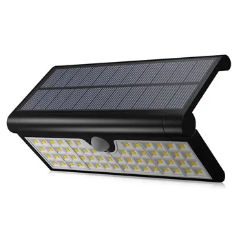 

BRELONG Solar Folding Light 42 LED 2w Outdoor Garden Light IP65 Waterproof Safety Mobile Detector Wall Light for Garden