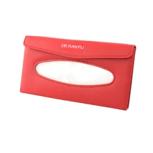 E-FOUR кожаный автомобильный козырек держатель для ткани держатель для подвешивания держатель для ткани чехол для заднего сиденья автомобиля многофункциональный бумажный чехол для полотенец