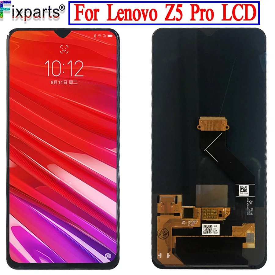 AMOLED для Lenovo Z5 Pro LCD L78031 дисплей сенсорный экран дигитайзер в сборе z5 pro Замена