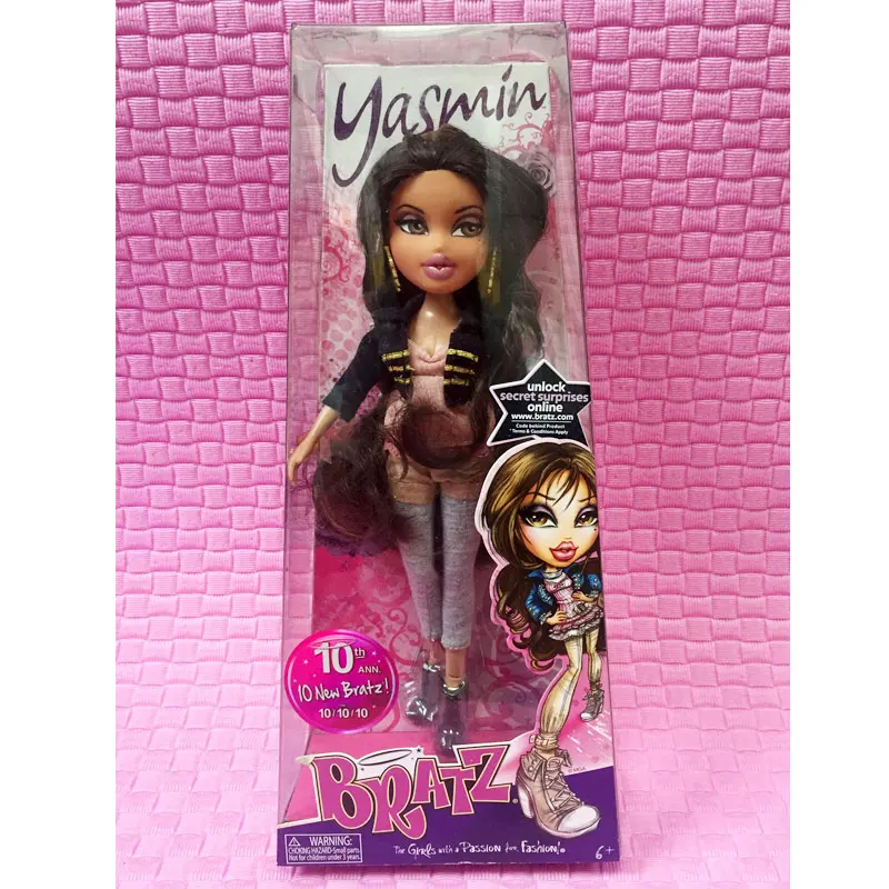 Оригинальная коробка Moxie девочки друзья Bratz Kidz кукла платье Кукла лучший подарок для девочки длинные волосы DIY Мечта игрушки коробка антиквариат