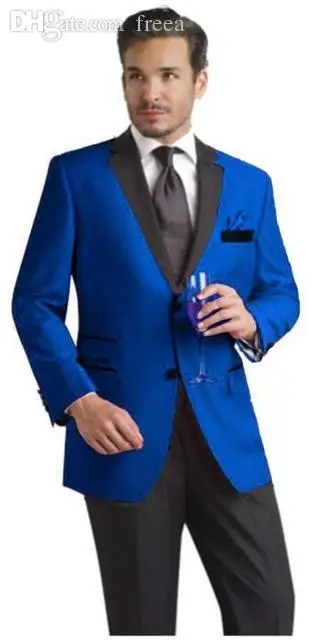 wholesale-new-arrival-two-button-blue-groom