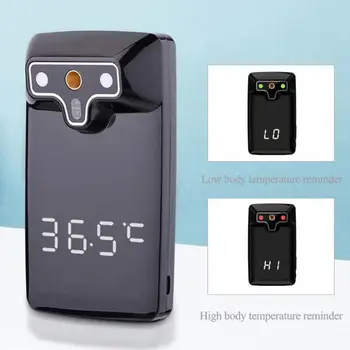 

Wall-mounted Digital Infrared Thermometer Automatic Non-contact Voice Broadcast Temperature Meter for Office School Business