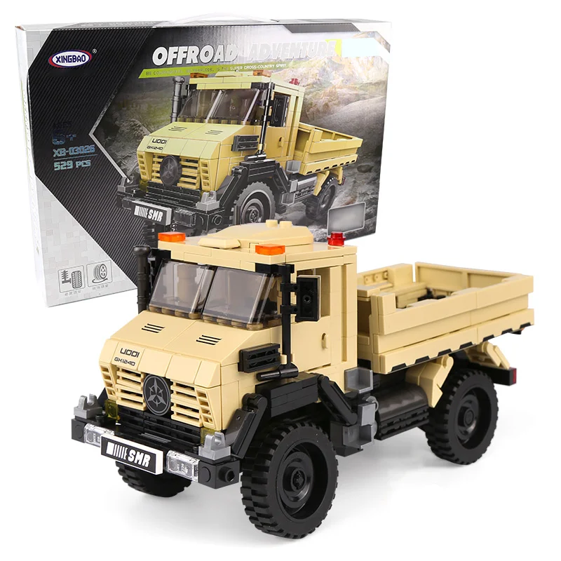 

Truck Building Block with Original Box Technic Truck Funcation Model Bricks Toy for Boys 23.2*10.11.7 cm.