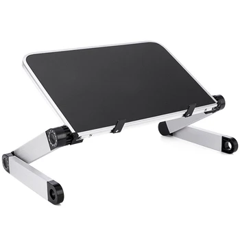 

Multifunctional Aluminum Alloy Folding Computer Desk Adjustable Sofa Bed Multi-Purpose Lazy Computer Desk