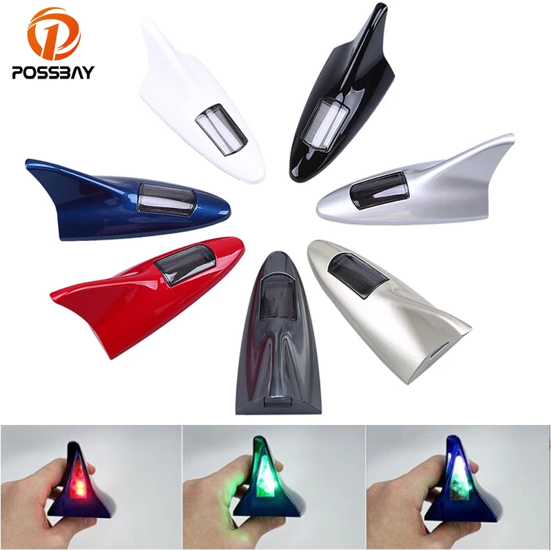 Светодиодная антенна POSSBAY для Предупреждение льной крыши BMW/Honda/Toyota/VW|antenna aerial|fin