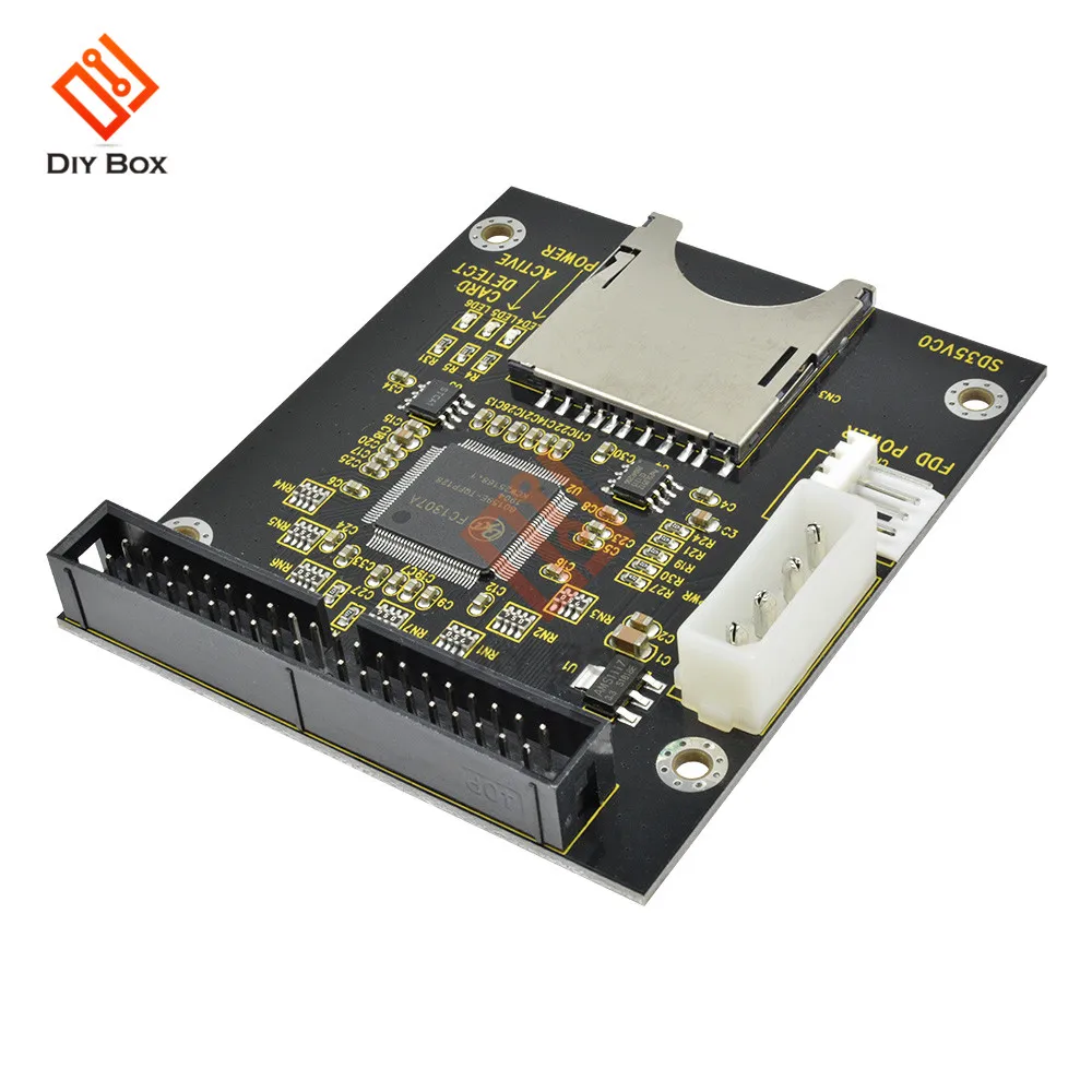 Sd-карта для IDE3.5 адаптер материнской платы карта большой емкости 5 в поддерживает до 128 ГБ SDXD карта 1309 чип Стандартный ATA IDE интерфейс