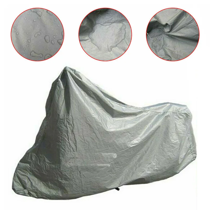 

Full Motorcycle Covers Home Outdoor Anti-UV Motorbike Dust Proof Motor Bike Scooter Protection Covering Rain Cover X85