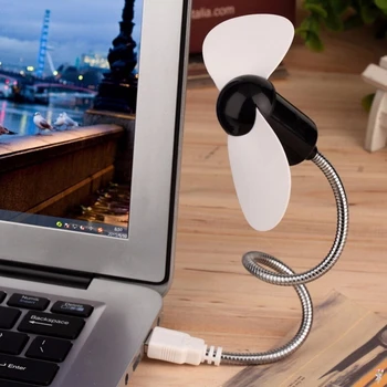 

Mini USB Flexible Cooling Fan Cooler For Laptop Desktop PC Computer Notebook Summer Portable USB Fan USB Gadgets