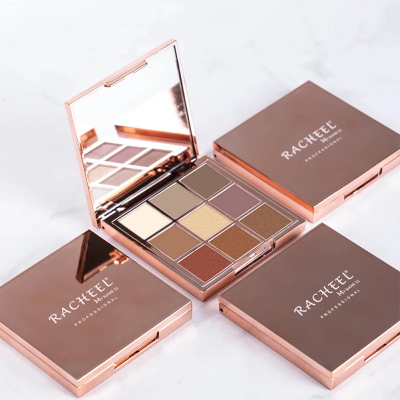 9 color Shimmer МАТОВЫЕ тени для век натуральные стойкие водостойкие осветляющие
